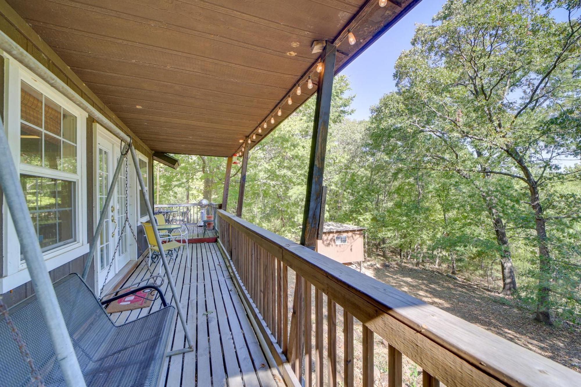 Secluded Vian Retreat Close To Tenkiller Lake Buitenkant foto