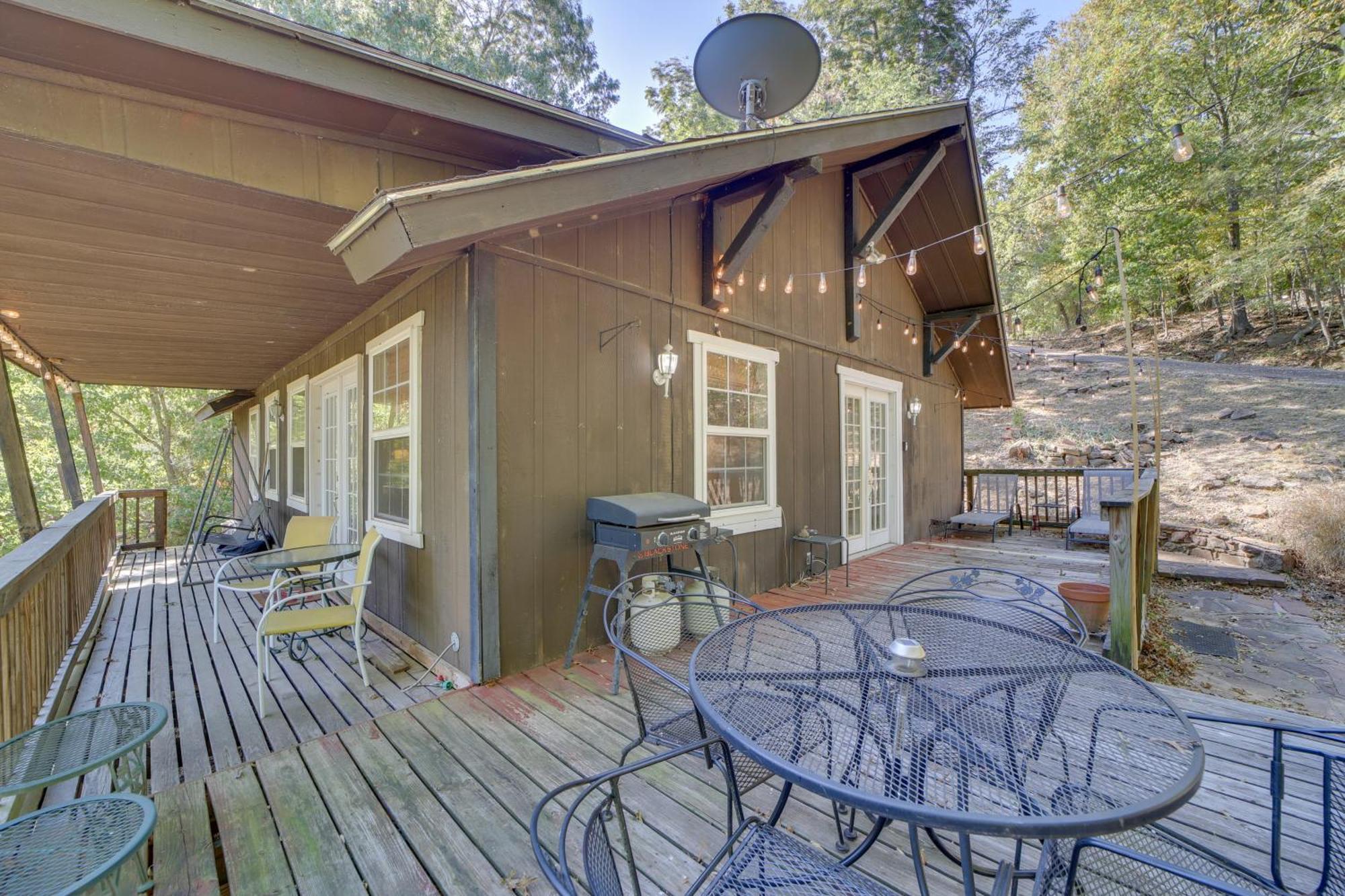 Secluded Vian Retreat Close To Tenkiller Lake Buitenkant foto