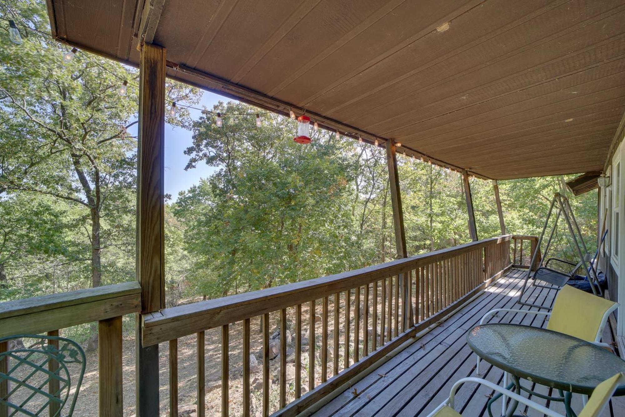 Secluded Vian Retreat Close To Tenkiller Lake Buitenkant foto