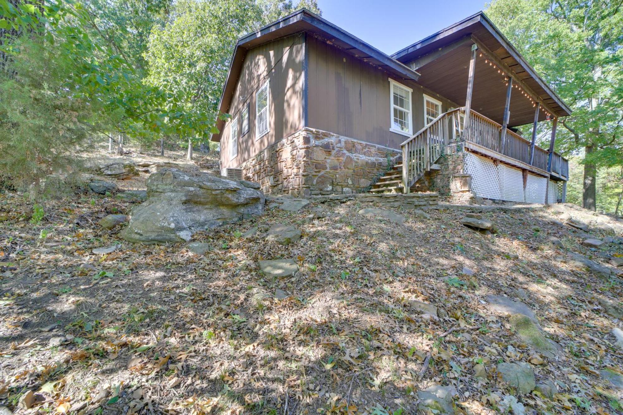 Secluded Vian Retreat Close To Tenkiller Lake Buitenkant foto